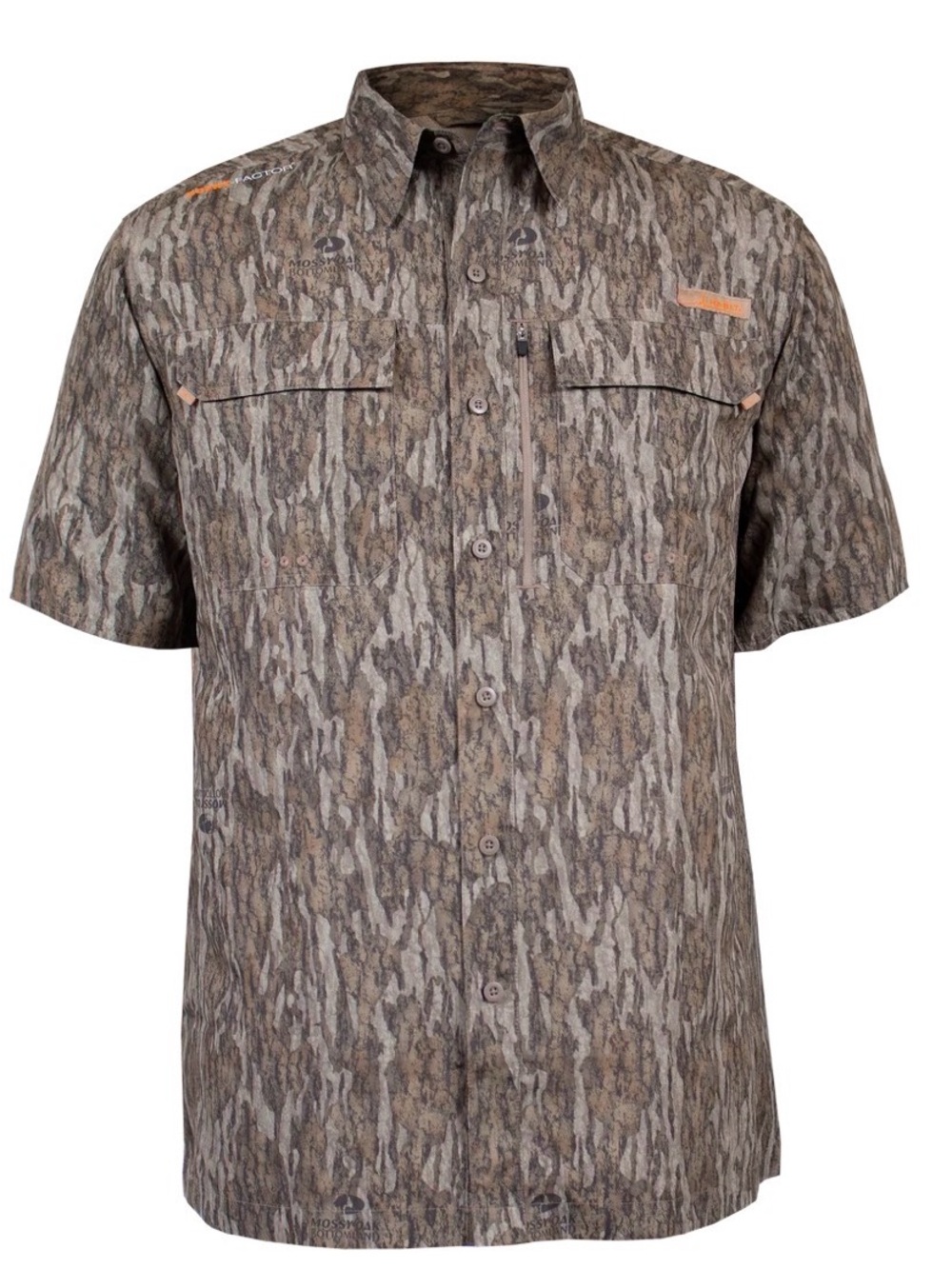 NWT Habit Men's Hatcher Pass Short Sleeve Camo Guide Shirt size Large